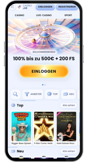 Auswahl eines lizenzierten Casinos
